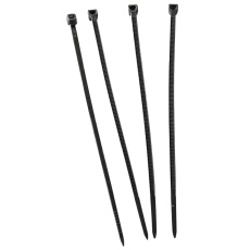 Páska vázací 400x4,8 mm - černá (50 ks)