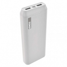 Powerbanka EMOS Alpha 20, 20000 mAh, bílá + kabel USB-C Powerbanka EMOS Alpha 20, 20000 mAh, bílá + kabel USB-C