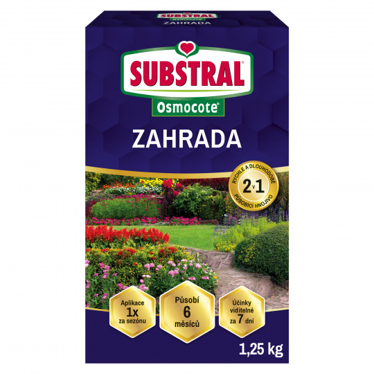 Substral Osmocote 2v1 - zahrada 1250 g EVERGREEN