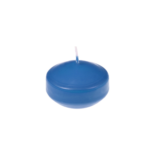 Svíčka plovoucí Floating  45x20 mm - modrá