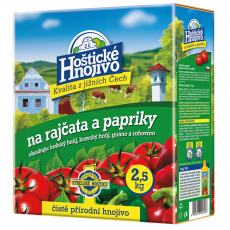 Hoštické - rajčata a papriky 2,5 kg s guánem