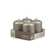 Svíčka adventní - METAL M131 Cylinder 60x90 mm - 4 ks modrá Svíčka adventní - METAL M131 Cylinder 60x90 mm - 4 ks modrá