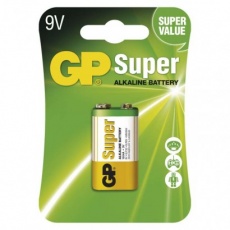 Alkalická baterie GP Super 9V (6LR61) Alkalická baterie GP Super 9V (6LR61)