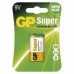 Alkalická baterie GP Super 9V (6LR61)