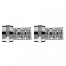 Konektor F vidlice pro koax CB500 - 2ks Konektor F vidlice pro koax CB500 - 2ks