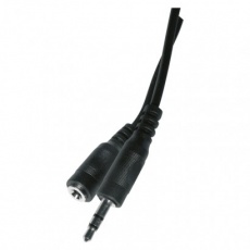 JACK kabel 3,5mm stereo, vidlice - 3,5mm zásuvka 2,5m JACK kabel 3,5mm stereo, vidlice - 3,5mm zásuvka 2,5m