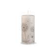 Svíčka Dandelion Pillar 70 x 150 mm - béžová