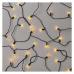 LED vánoční řetěz – tradiční, 17,85 m, venkovní i vnitřní, vintage