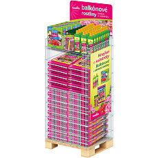 Koncept - Forestina Balkónové rostliny 1/4 paleta koš