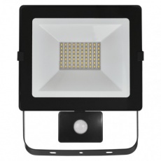 LED reflektor HOBBY SLIM s pohyb. čidlem, 50W neutrální bílá LED reflektor HOBBY SLIM s pohyb. čidlem, 50W neutrální bílá