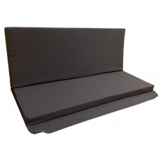 Polstr na houpačku 130 cm, antracit, 5cm Polstr na houpačku 130 cm, antracit, 5cm