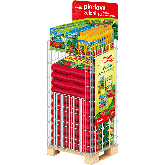 Koncept - Forestina Plodová zelenina 1/4 paleta koš