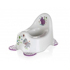 KEEEPER Nočník s protiskluzovými prvky 38 x 27 x 24 cm, HIPPO bílý KEEEPER Nočník s protiskluzovými prvky 38 x 27 x 24 cm, HIPPO bílý