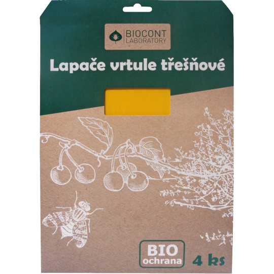 Desky Biocont žluté - třešně 4 ks  (04.2026) DOPRODEJ