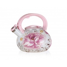 BANQUET Konvice smaltovaná pískací MAGNOLIA 3 l BANQUET Konvice smaltovaná pískací MAGNOLIA 3 l
