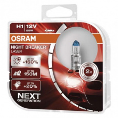 Autožárovka OSRAM H1 55W 12V 64150 NBL - 2ks
