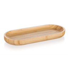 BANQUET Talíř servírovací oválný BRILLANTE Bamboo 20 x 8,5 x 2 cm BANQUET Talíř servírovací oválný BRILLANTE Bamboo 20 x 8,5 x 2 cm