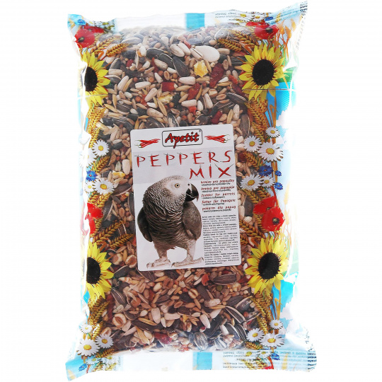 Apetit - velký papoušek Peppers Mix s papričkami 800 g