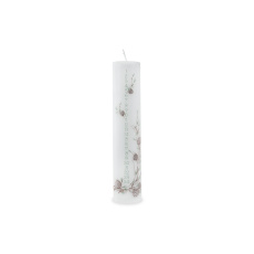 Svíčka adventní Calendar Pine Pillar 50x250 mm - bílá Svíčka adventní Calendar Pine Pillar 50x250 mm - bílá