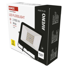 LED reflektor AVENO 20W, černý, neutrální bílá LED reflektor AVENO 20W, černý, neutrální bílá