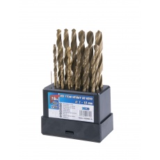 Sada HSS TITAN vrtáků 1-10mm (po 0. 5mm) 19ks plast Sada HSS TITAN vrtáků 1-10mm (po 0. 5mm) 19ks plast