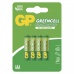Zinková baterie GP Greencell AAA (R03) - 4ks