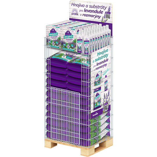 Koncept - Forestina Levandule a rozmarýny 1/4 paleta koš