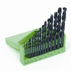 Sada HSS vrtáků 1-13mm (po 0. 5mm) 19ks plast Sada HSS vrtáků 1-13mm (po 0. 5mm) 19ks plast