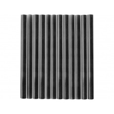 tyčinky tavné, černá barva, pr.7,2x100mm, 12ks