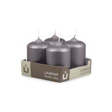 Svíčka adventní - METAL M39 Cylinder 60x90 mm - 4 ks fialová Svíčka adventní - METAL M39 Cylinder 60x90 mm - 4 ks fialová