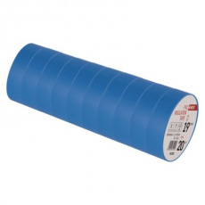 Izolační páska PVC 19mm / 20m modrá - 10ks Izolační páska PVC 19mm / 20m modrá - 10ks