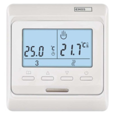 Pokojový termostat pro podlahové topení, drátový, P5601UF Pokojový termostat pro podlahové topení, drátový, P5601UF