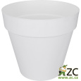 Květináč Loft Urban Round - white 20 cm