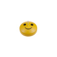 Svíčka Smiley Smile 45x20 mm - žlutá
