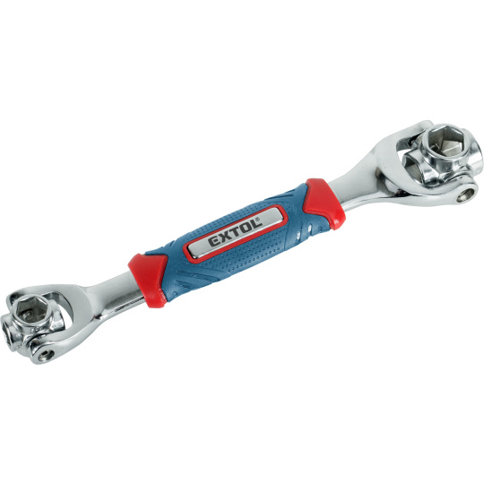 klíč nástrčný oboustranný 8v1, 8-21mm, CrMo