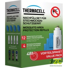 Thermacell R-4 - náhradní náplně na 48 hodin (12xpolšt.,4xbombička)