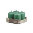 Svíčka adventní -  MAT N182 Cylinder 60x90 mm - 4 ks tyrkysová