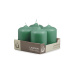 Svíčka adventní -  MAT N182 Cylinder 60x90 mm - 4 ks tyrkysová