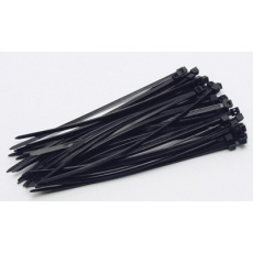 Pásky vázací 250x3. 6mm 50ks černá Pásky vázací 250x3. 6mm 50ks černá