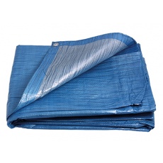 PE plachta zakrývací 15x20m 70g/1m2 modro-stříbrná PE plachta zakrývací 15x20m 70g/1m2 modro-stříbrná