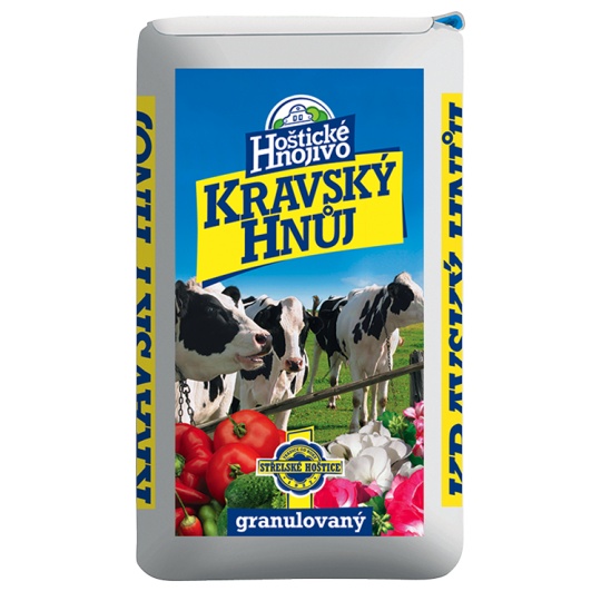 Kravský hnůj - 10 kg