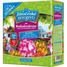 Jihočeské hnojivo - Azalky a rododendrony 2kg + 30% zdarma