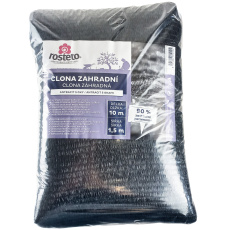 Clona zahradní 90% Rosteto - 10x1,5 m antracit s oky Clona zahradní 90% Rosteto - 10x1,5 m antracit s oky