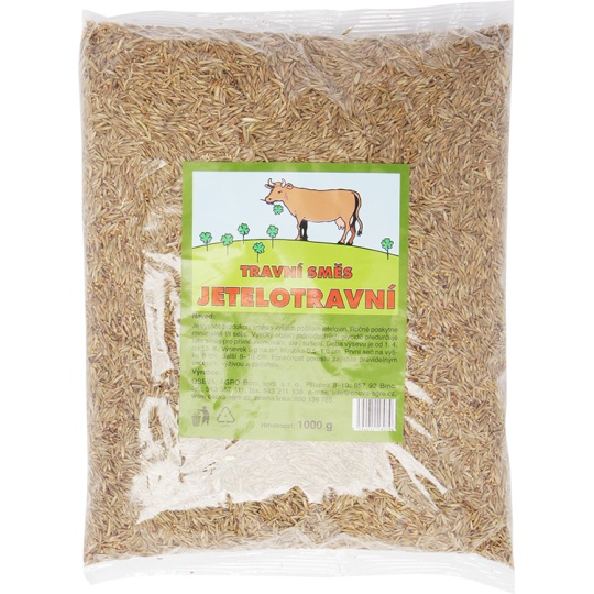 Travní směs - Jetelotráva 1 kg Rosteto