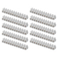 Svorkovnice 12x6,0 mm bílá - 10ks