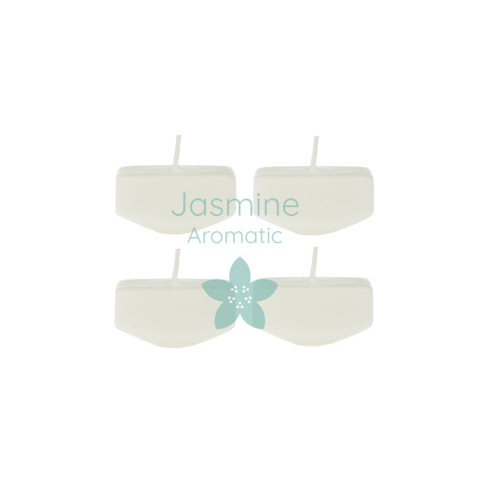 Svíčka Wellness Refill Aromatic Jasmine Square 60x60x30 mm - bílá
