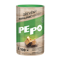 PE-PO podpalovač dřevěný kostičky - 100 ks PE-PO podpalovač dřevěný kostičky - 100 ks