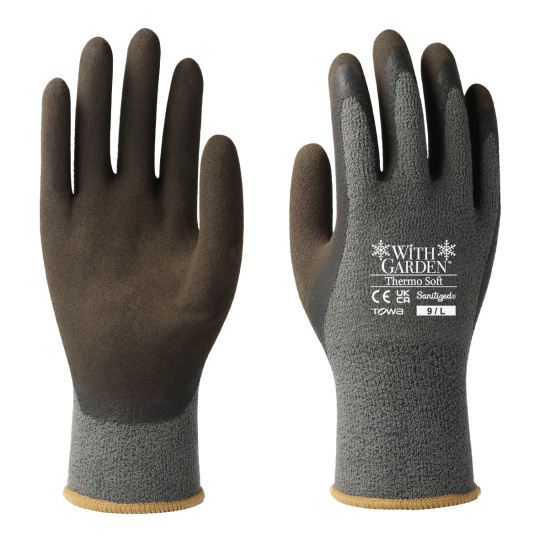 Rukavice Thermo Soft  šedé vel. 11/XXL Rosteto