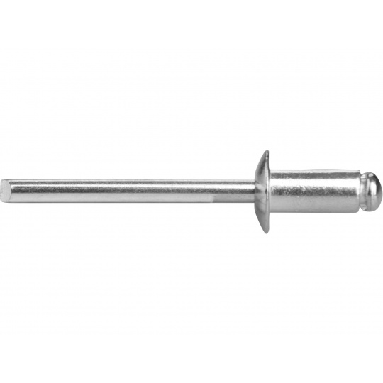 nýty trhací hliníkové sada 1000ks, O 4,0x12,7mm plochá hlava