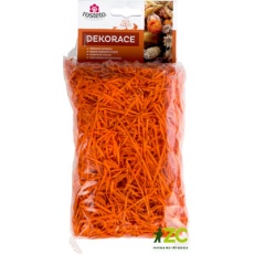 Dřevitá vlna Rosteto oranžová - 50 g